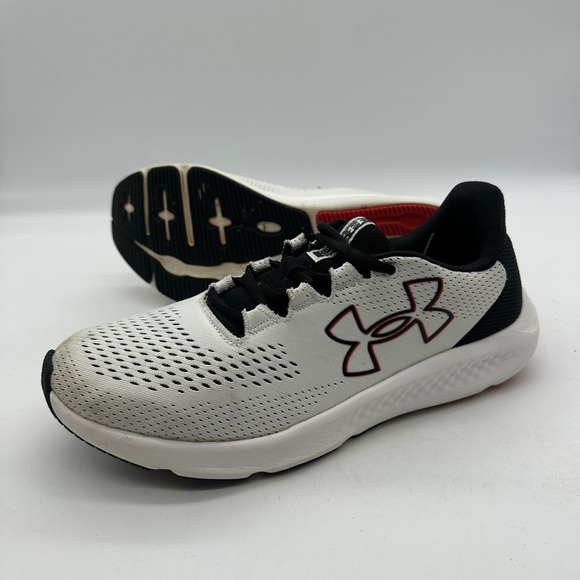 Under Armour 3026518-101 Mens Size 9.5‎ Charged Pursuit 3 Big Logo Running Shoes main image 4
